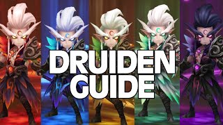 SO RUNT IHR DIE DRUIDEN RICHTIG  DRUIDEN GUIDE SUMMONERS WAR [upl. by Gault489]