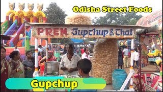 Panipuri Gupchup Panipuri In Odia  Popular Street Food of Rourkela Odisha Street Food Of India [upl. by Rehpotsrhc]