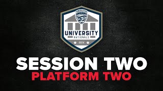 2024 Powerlifting America University Nationals  Session 2 Platform 2 [upl. by Kaleb535]