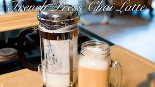 French Press Chai Latte [upl. by Olen]