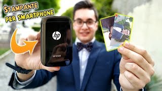 STAMPANTE PER SMARTPHONE Recensione HP Sprocket [upl. by Anelrats]