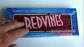 Red Vines Original Red Twists review [upl. by Eilrahs72]