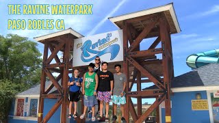 THE RAVINE WATERPARK  PASO ROBLES CA  GRUBTIME VLOG [upl. by Jerrold]