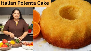 Italian Polenta Cake Recipe [upl. by Ellehsram848]