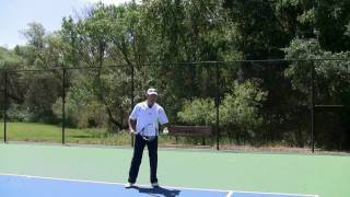 Tennis Backhand Slice Practice Drill [upl. by Sheehan]