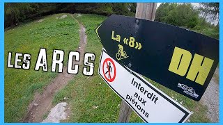 Les Arcs Mtb  Some of the best Trails ive EVER ridden [upl. by Rodrich749]