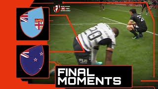 Sevens at its very BEST  Fiji v New Zealand  HSBC London Sevens Rugby [upl. by Nivlag]