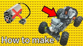 How To Make Simple Lego Technic Car Tutorial [upl. by Ihcas170]