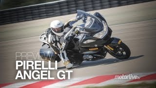 PREVIEW  PIRELLI ANGEL GT [upl. by Ahsiet]