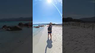 Beach Walkers on La Cinta Beach  San Teodoro  Sardinia [upl. by Derej410]