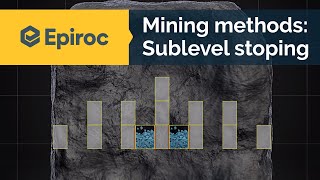 Sublevel stoping mining method  Epiroc [upl. by Shippee181]