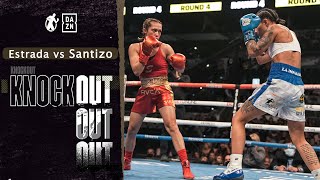 ko  Seniesa Estrada vs Maria Santizo BIG KO In Superbads WBA Minimumweight World Title Defense [upl. by Nireil]