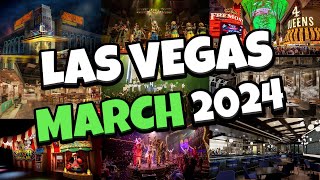 Whats NEW in Las Vegas for March 2024 Huge News Update [upl. by Nirhtak]