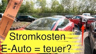 Hilfe Wo ist die teuerste ElektroautoLadestation Deutschlands 10 Euro je kWh bzw für 7 Kilometer [upl. by Iorio]