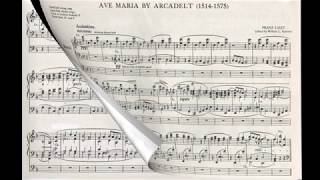 Liszt Ave Maria di Arcadelt Belli organo [upl. by Magdalene879]