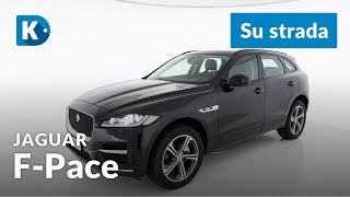 Jaguar FPace  1 di 3 test drive  Il SUV quotleggeroquot dalla guida coinvolgente [upl. by Eupheemia668]