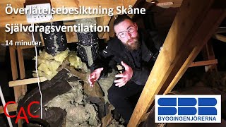 Självdrag  Självdragsventilation  funktion amp termisk drivkraft  Överlåtelsebesiktning Malmö Skåne [upl. by Keisling]