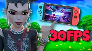 La EXPERIENCIA de Jugar FORTNITE en NINTENDO SWITCH [upl. by Antonina27]