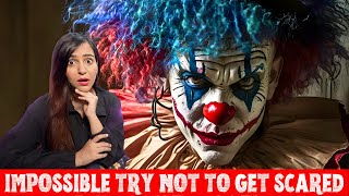 IMPOSSIBLE Try not to get SCARED Challenge [upl. by Eneluj]