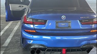 2020 BMW M340i FULL STRAIGHTPIPE INSANELY LOUD [upl. by Collar]