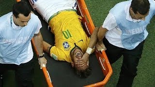 Injury puts Brazils Neymar out of World Cup [upl. by Alger]