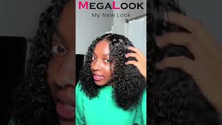 Megalook WearampGo Bob Wigamazon wigs megalookhair hair megalook hairstyle human hairtutorial [upl. by Lawley]