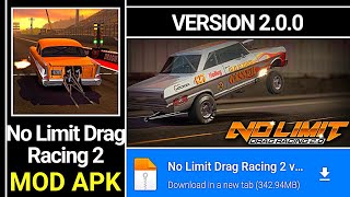 No Limit Drag Racing 2 MOD APK Unlimited Money Version 200 [upl. by Muhan]