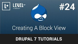 Drupal Tutorials 24  Creating A Block View [upl. by Markiv]