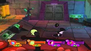 The Grim Adventures of Billy amp Mandy The Video Game  Greens Vs Blacks [upl. by Skiba]