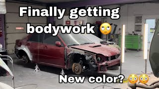 REBUILDING MY FLARED BUGEYE STI [upl. by Fries153]