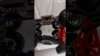 Axial Scx24 Warthog chassis refresh New chassis color new wheels new brass [upl. by Wiencke]