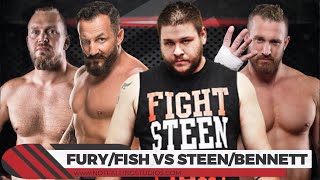 Brian Fury amp Bobby Fish VS Kevin Steen amp Michael Bennett FULL MATCH [upl. by Flodur]