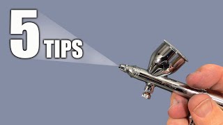 Five Airbrushing Tips You Need To Know [upl. by Nnylrefinnej]