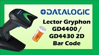 Datalogic Gryphon GD4400  GD4430 2D Bar Code Lector Bidimensional para CBB [upl. by Burkhard]