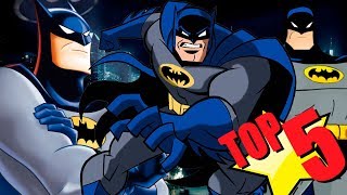 ¡MI TOP 5 PELÍCULAS ANIMADAS DE BATMAN ¡LAS MEJORES  BatmanWeek 4 [upl. by Pacien907]