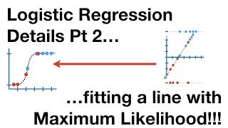 Logistic Regression Details Pt 2 Maximum Likelihood [upl. by Fionna355]