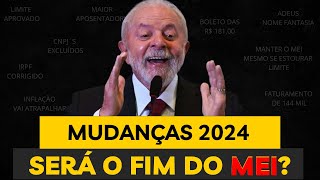 É Absurdo as Mudanças e Novidades MEI Pra 2024 Pode se Preparar Porque Este Ano Promete [upl. by Meriel]