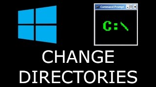 Command Prompt Change DirectoriesFolders To Another Drive [upl. by Landing935]