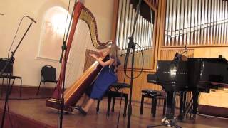 FGodefroid  La Harpe Eolienne  Ekaterina Dvoretskaya harp [upl. by Anivlis584]