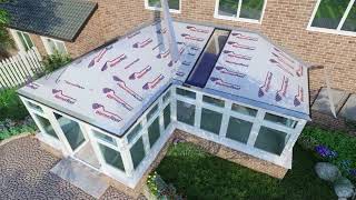 StepByStep Tiled Roof Conservatory Replacement [upl. by Noyrb384]