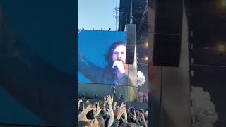 hoziers performance of Too Sweet had the crowd singing loud and clear last night in Finsbury Park [upl. by Hungarian128]