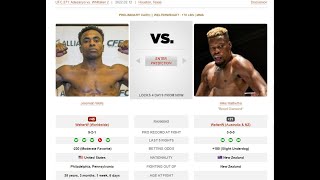 Jeremiah Wells vs Blood Diamond Full Fight Breakdown  Betting Analysis l UFC 271 [upl. by Jerald860]