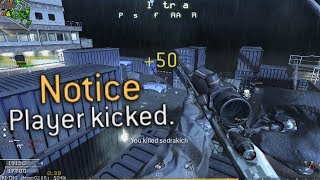 BANNED FOR SHOOTING TOO FAST LMAO COD4 PC [upl. by Blakeley]