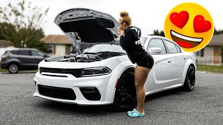 THEIR REACTION TO MY NEW WIDEBODY HELLCAT [upl. by Eiffe]