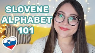 Slovene Alphabet Letter Pronunciations  25 Useful Words  Learn Slovene with Sandra [upl. by Garzon]