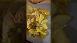 TAJINE POULET AUX OLIVES CITRON CONFIT ET POMMES DE TERRE [upl. by Aicinat]