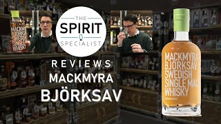 The Spirit Specialist reviews Mackmyra Bjorksav Swedish Single Malt Whisky [upl. by Idner]