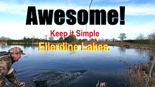 Stillwater Fly Fishing Simple How to Catch Trout in Coloured Water All Year Round Ellerdine Lakes [upl. by Aloz]