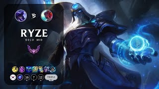 Ryze Mid vs Yone  KR Master Patch 1323 [upl. by Lindley]