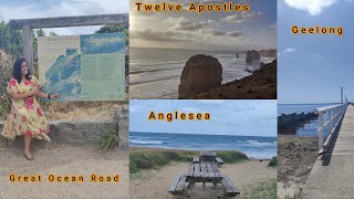 The Great Ocean Road  Best food  Chocolate Room AngleSea Beach  Twelve Apostles  Geelong visit [upl. by Karina]